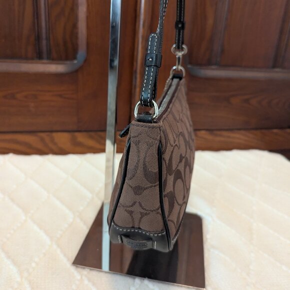 Coach 6094 vintage y2k signature brown semi Hampton mini bag - Picture 5 of 11